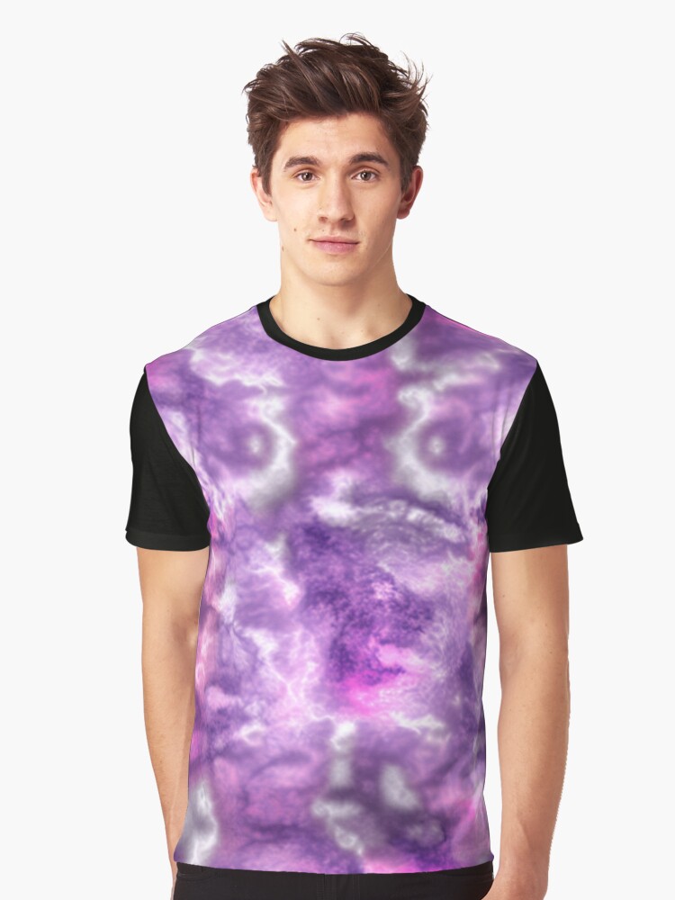 Black, Green & Purple Spiral Tie Dye T-Shirt - Paradisiac Psychedelic Tie  Dye Shop