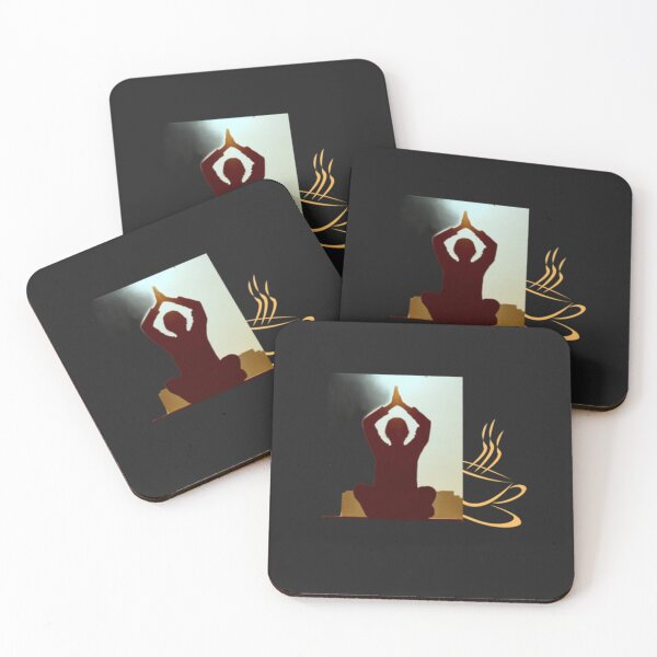 Aperçu de l'œuvre Coffee Yoga Sleep Repeat créée et vendue par mouda20.