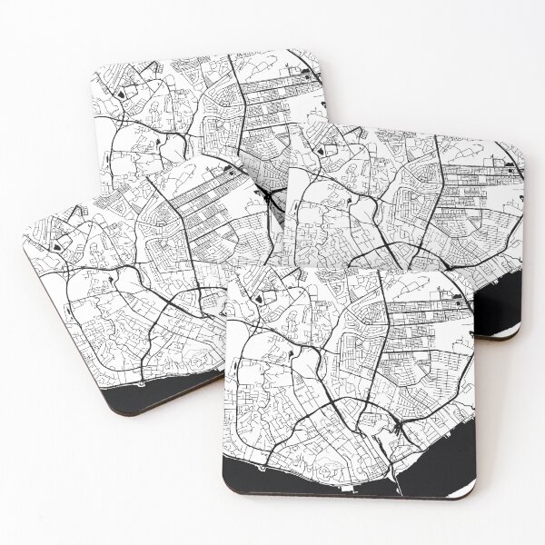 Item preview, Johor Bahru, Malaysia Street Map designed and sold by InkistPrints.