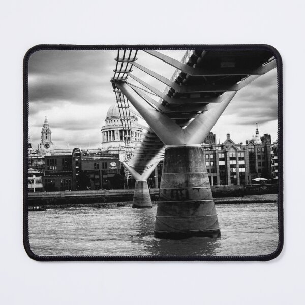 Item preview, London Millennium Bridge over River thames. designed and sold by PhotogalleryCJ.
