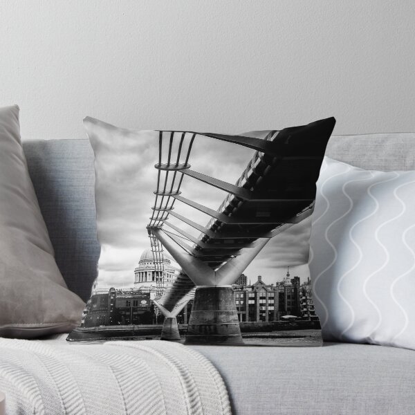 Item preview, London Millennium Bridge over River thames. designed and sold by PhotogalleryCJ.