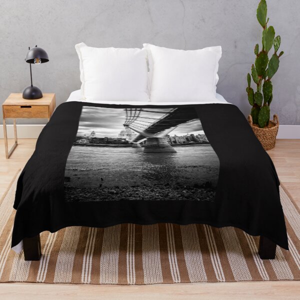 Item preview, London Millennium Bridge over River thames. designed and sold by PhotogalleryCJ.