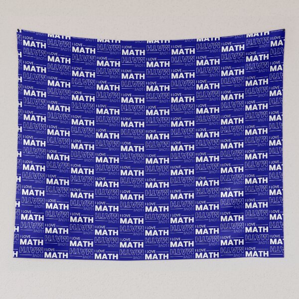 Item preview, I Love Math designed and sold by MathVerge.