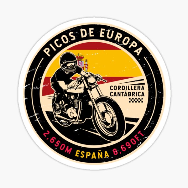 Item preview, Picos de Europa | Spain | Motorcycle designed and sold by KrisSidDesigns.