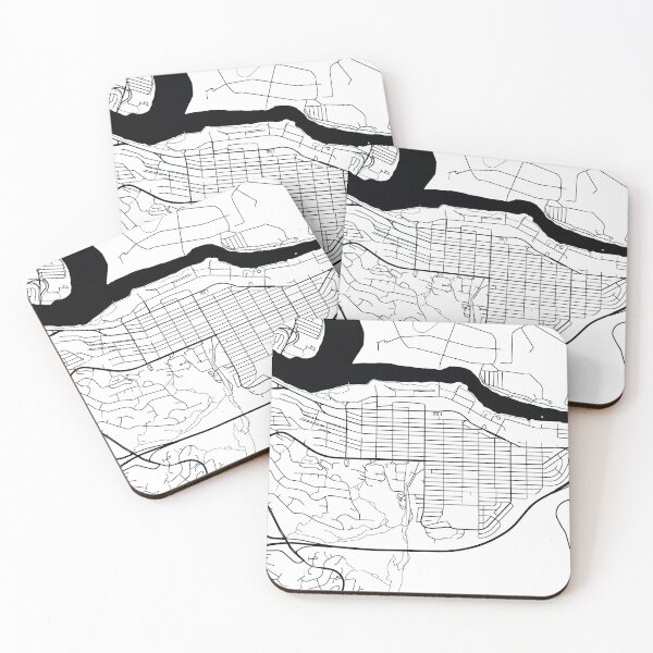 Item preview, Kamloops, Canada Street Map designed and sold by InkistPrints.