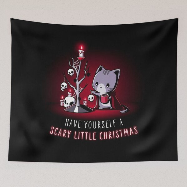Item preview, Christmass Vampire Cat designed and sold by Chris Mpasirogloy.