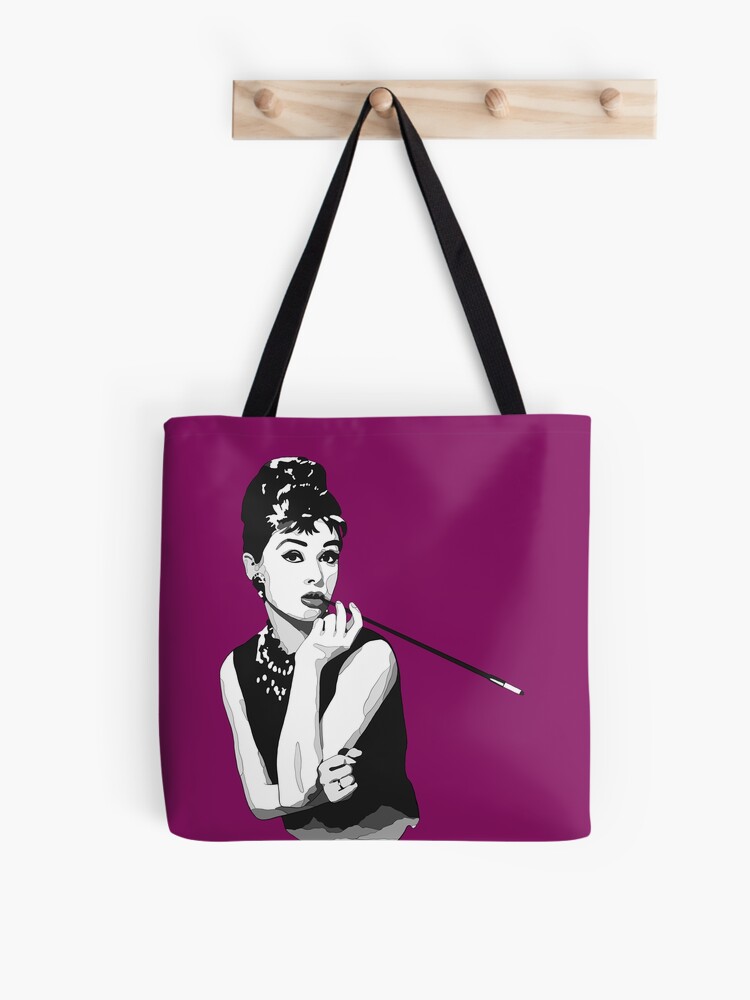 Audrey Hepburn Breakfast at Tiffany's Picture Collage Cross Body Bag Purse