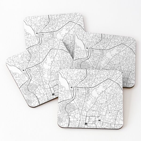 Item preview, Kathmandu, Nepal Street Map designed and sold by InkistPrints.