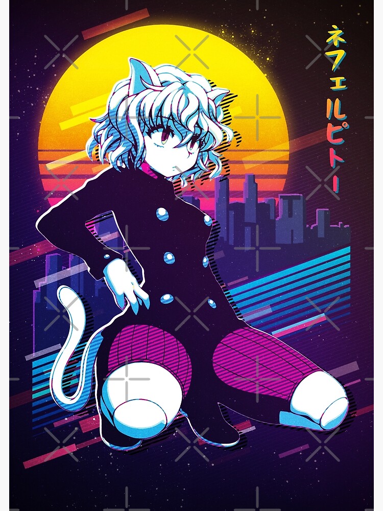 "Hunter X Hunter Pitou" Poster for Sale by 80sRetroArt Redbubble