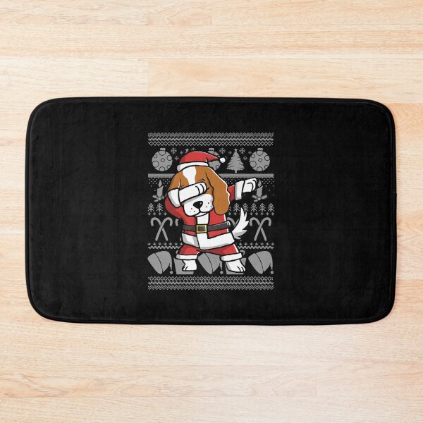 Item preview, Dabbing Cavalier King Charles Spaniel Ugly Christmas Sweater Graphic designed and sold by Kira Doyle.