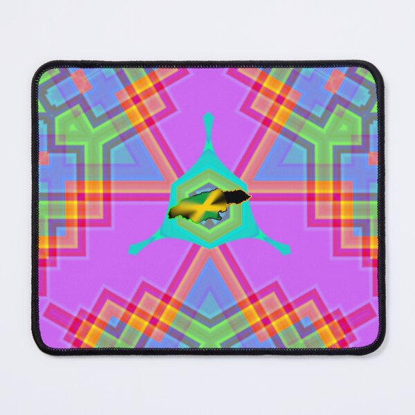 Item preview, UNFORGETTABLE WEST INDIES CHRISTMAS SOUVENIRS - UNIQUE ABSTRACT CARIBBEAN GEOMETRIC PATTERN - GREATJAMAICAN VIBES FLAG INSPIRATION designed and sold by Ralek.