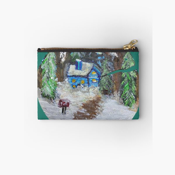Item preview, Snowy House  designed and sold by HappyRandomArt.