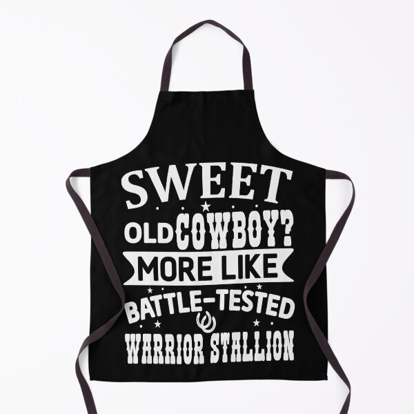 Item preview, Sweet Old Cowboy - More Like Battle Tested Warrior Stallion - Western Humor designed and sold by handsoftime2020.