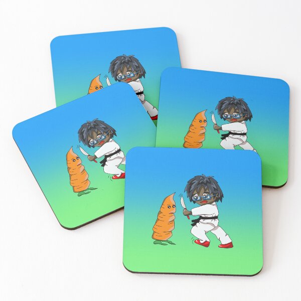 Item preview, vegan chef karate carrot designed and sold by BeingNow.