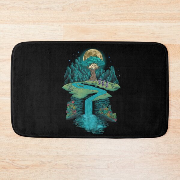 Item preview, Dream waterfall | Moai  island heads designed and sold by TeeARTHY.
