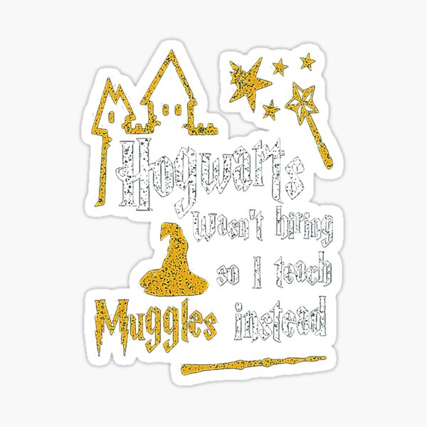 Item preview, I Teach Muggles Instead Funny Essential designed and sold by Kira Doyle.