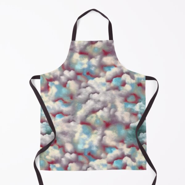 Item preview, Cloud Tie dye inspired background abstract 001 blue and red designed and sold by RileyKyler.