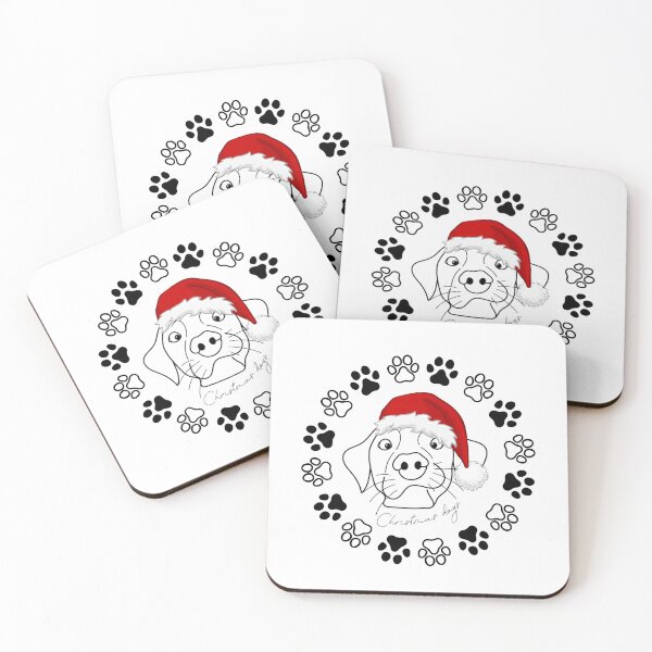 Item preview, Christmas dog / Merry Christmas designed and sold by Butterfly  Effect.
