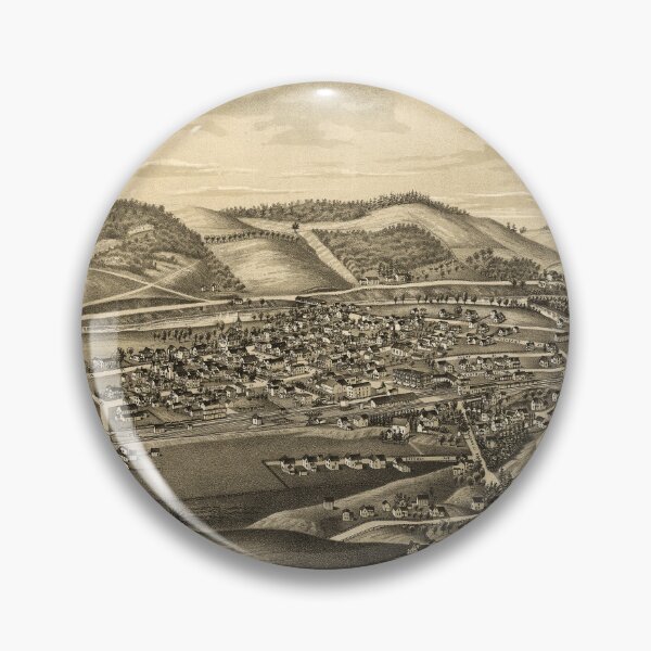 Item preview, Sidney, New York (1887) designed and sold by allhistory.