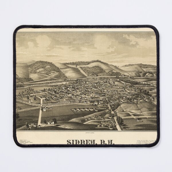 Item preview, Sidney, New York (1887) designed and sold by allhistory.