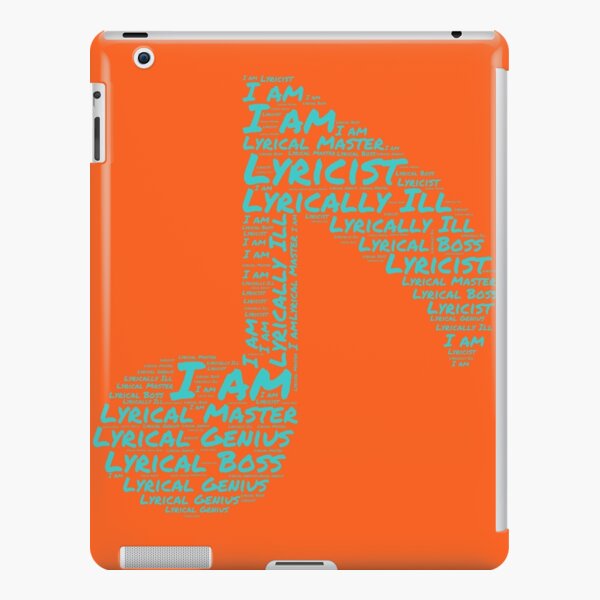 Rebel Girl Typ Title Lyrics of Song  iPad Case & Skin for Sale by