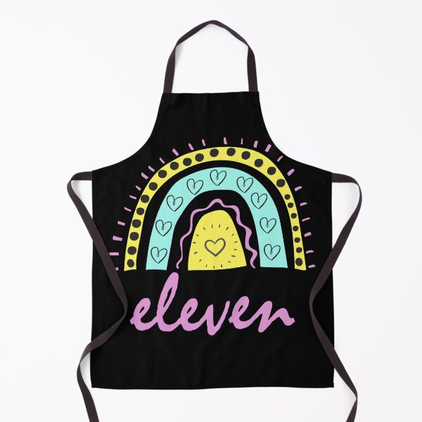 Item preview, Eleven Year Old Eleventh Birthday Cute Fun Doodle Boho Rainbow designed and sold by LadySaltwater.