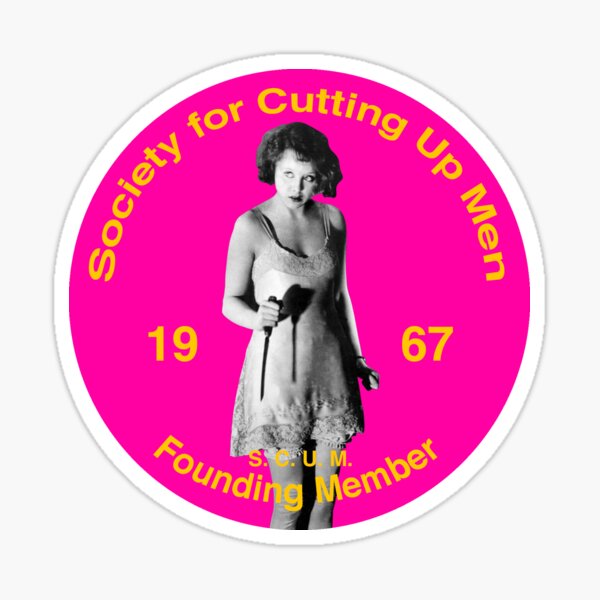 s-c-u-m-satirical-membership-badge-sticker-for-sale-by-radleft