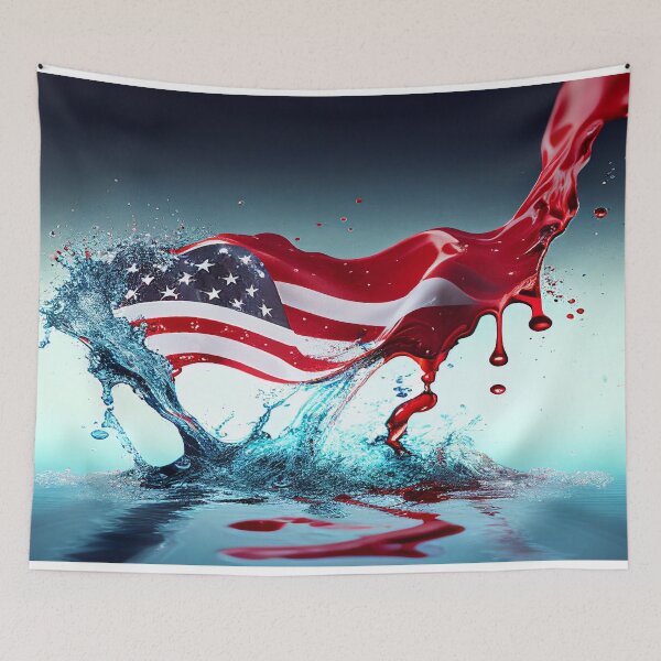 Item preview, National Nations Flags - American Flag - Stars And Stripes designed and sold by Unwind-Art-Work.