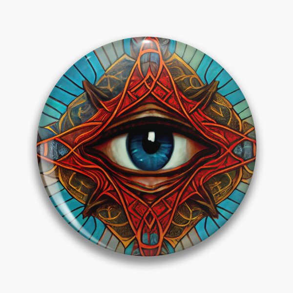 Item preview, All Seeing Eye (Variation 5) designed and sold by OccultDreams.