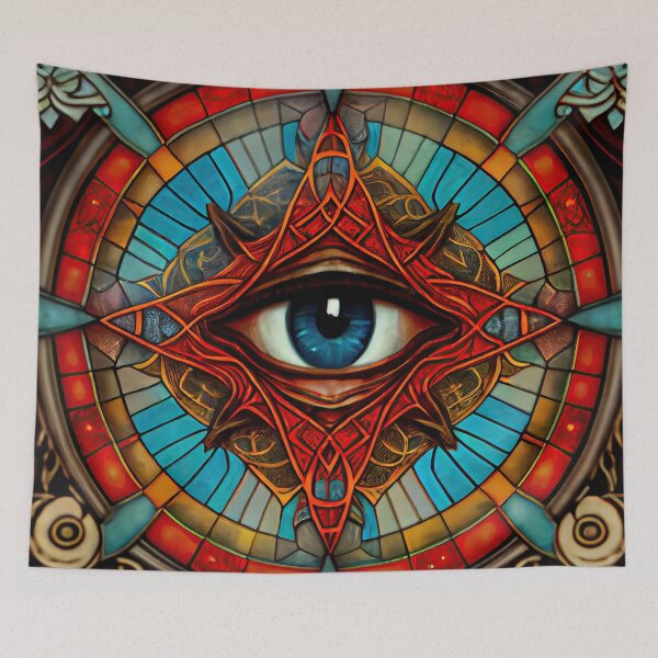 Item preview, All Seeing Eye (Variation 5) designed and sold by OccultDreams.