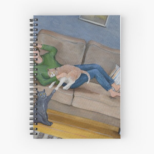 Item preview, Feline Rivalry designed and sold by Victoria Stanway.