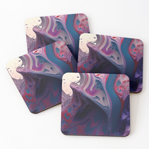 Item preview, Patrón de arte de vertido de pintura designed and sold by Definitelycole.