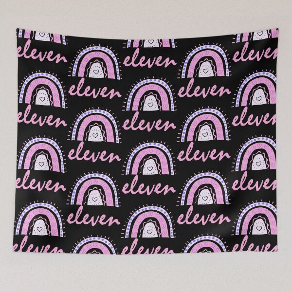 Item preview, Eleven Year Old Eleventh Birthday Cute Fun Doodle Boho Rainbow designed and sold by LadySaltwater.