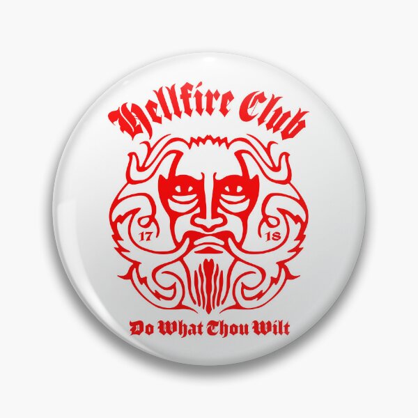 Item preview, HELLFIRE CLUB. 1718. DO WHAT THOU WILT. RED designed and sold by 5hertz.