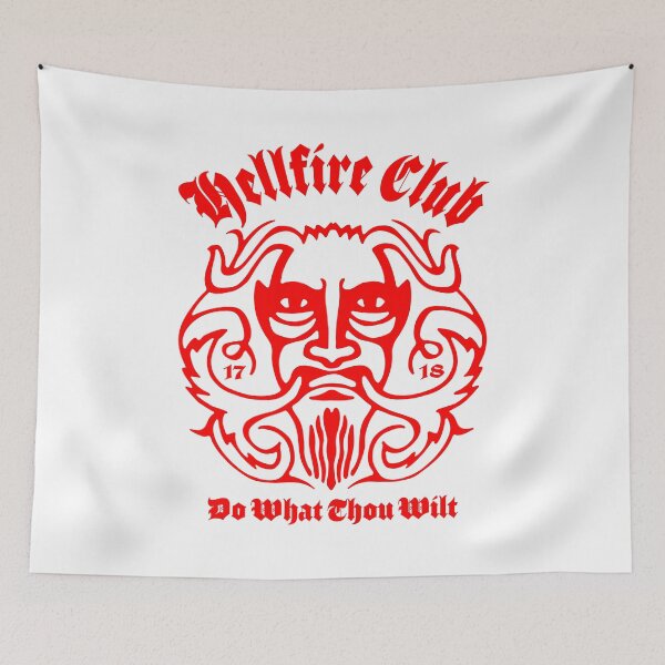 Item preview, HELLFIRE CLUB. 1718. DO WHAT THOU WILT. RED designed and sold by 5hertz.
