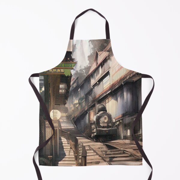 Item preview, Darjeeling Toy Train Art designed and sold by Places On Earth.