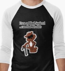 Blind Squirrel Men's Baseball ¾ T-Shirt