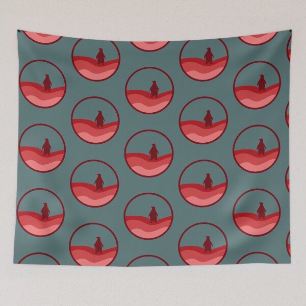 Item preview, Mook waves (red) Premium  designed and sold by knowles6.