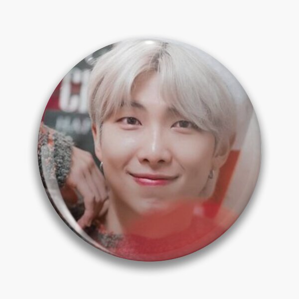 Item preview, RM Kim Namjoon Christmas Hat Sticker designed and sold by tokki-drawings.