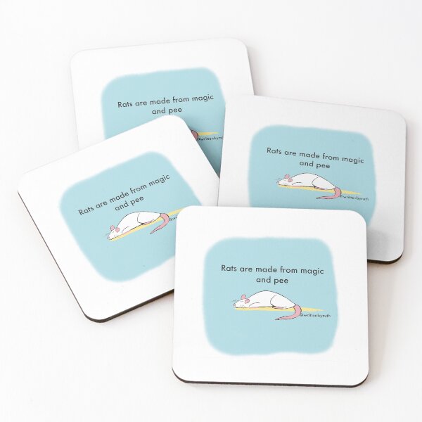 Item preview, Rats are magic and pee  designed and sold by noodlesdesigner.