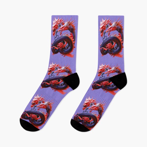 Item preview, Red Dragons Sticker designed and sold by Teetans.