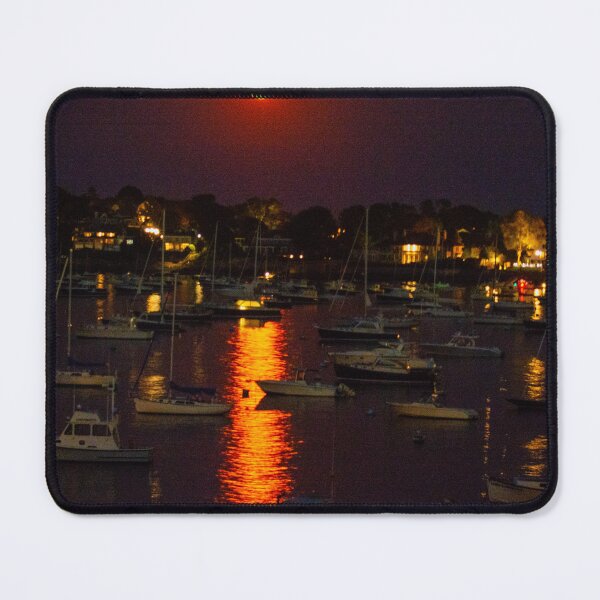 Item preview, Harvest Moon over Marblehead Harbor designed and sold by Ruth Curtis.