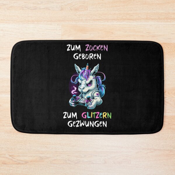 Item preview, Unicorn - Born To Gamble, Forced To Glitter designed and sold by PD-Store.