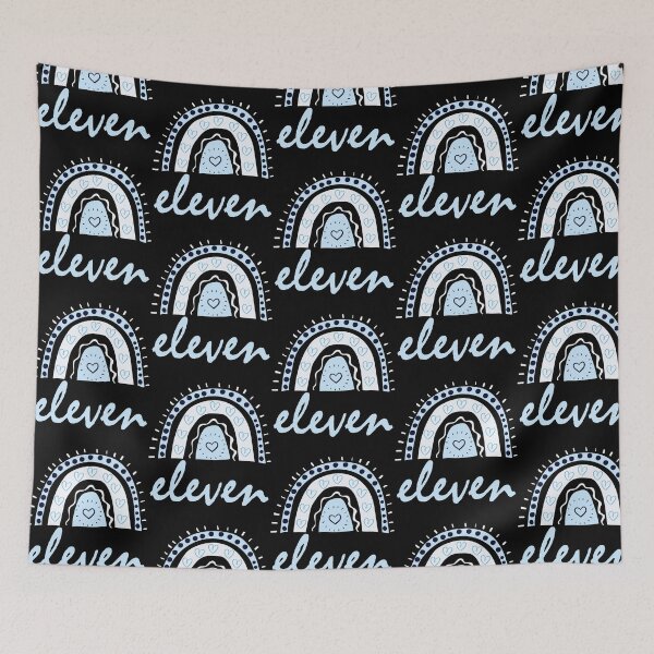 Item preview, Eleven Year Old Eleventh Birthday Cute Fun Doodle Boho Rainbow designed and sold by LadySaltwater.