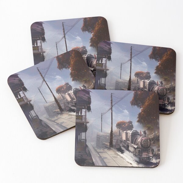 Item preview, Darjeeling Toy Train Painting designed and sold by Places On Earth.