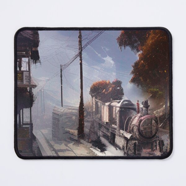 Item preview, Darjeeling Toy Train Painting designed and sold by Places On Earth.