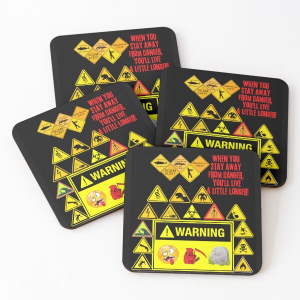 Item preview, Never Ignore Warning Signs designed and sold by seriyusink69.