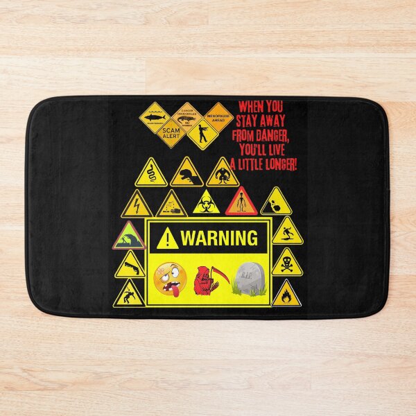Item preview, Never Ignore Warning Signs designed and sold by seriyusink69.