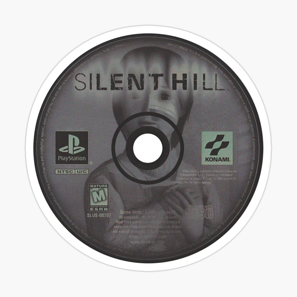 silent hill psx cd | Art Board Print
