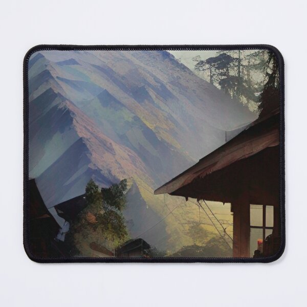 Item preview, Darjeeling Hills Painting designed and sold by Places On Earth.
